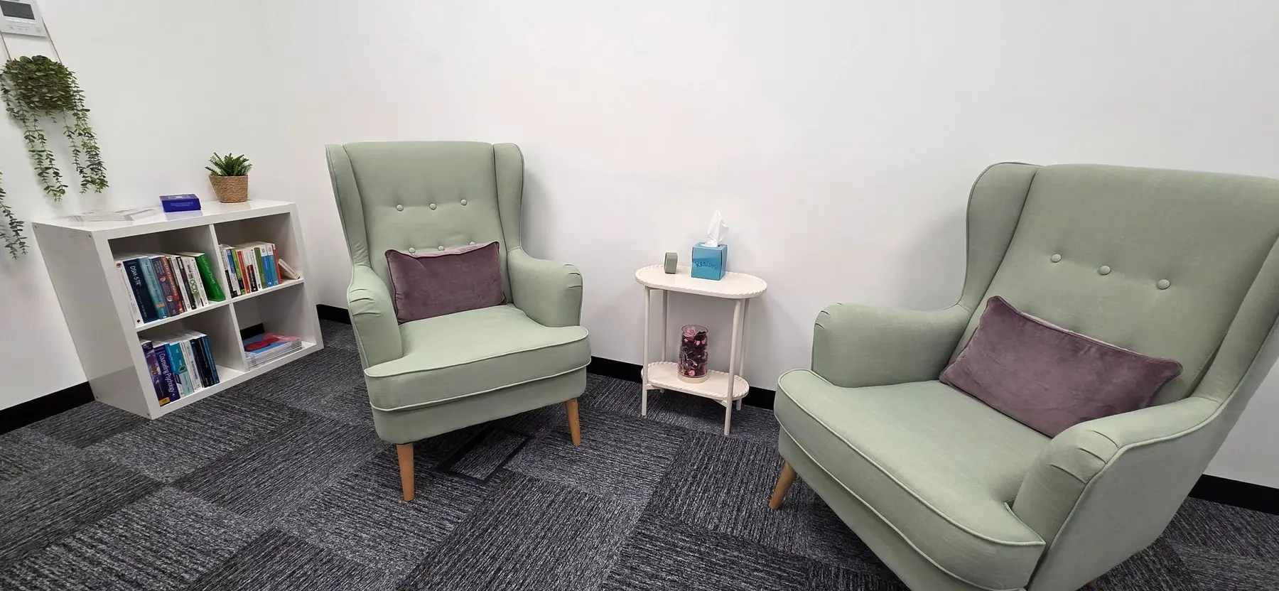 The Local Counselling room at Kingsway House in Widnes